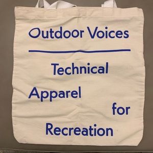 Outdoor Voices Tote Bag